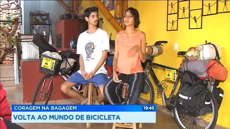 Vídeo: Estudantes estão rodando o Brasil de bicicleta