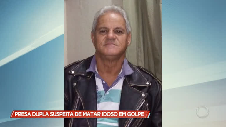 Vídeo: Dupla é presa suspeita de matar idoso em golpe