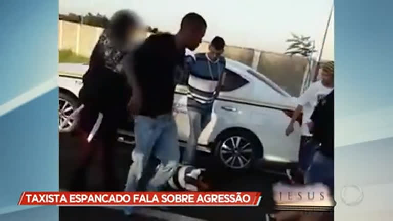 Vídeo: Taxista agredido em Uberlândia planeja deixar a profissão