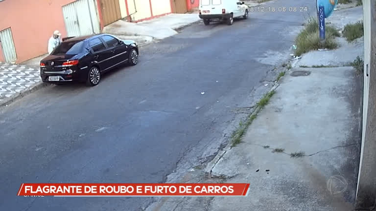 Vídeo: Cerca de 20 carros são roubados por dia em Belo Horizonte